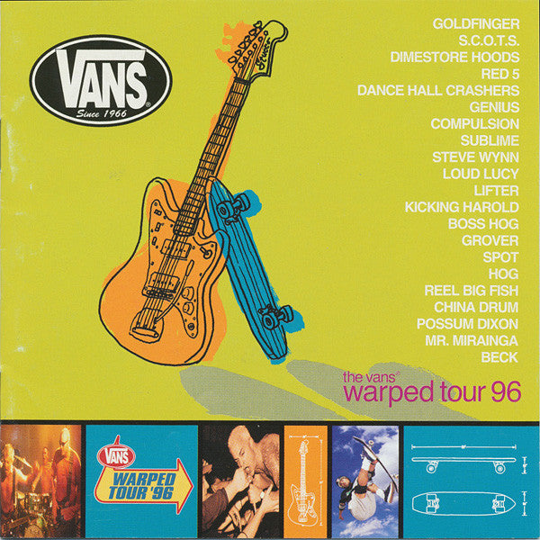 Various : The Vans Warped Tour 96 (CD, Promo, Smplr)