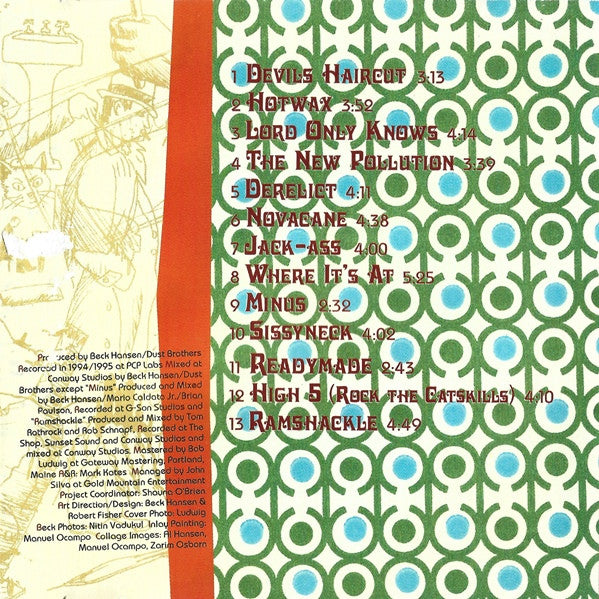 Beck : Odelay (CD, Album)