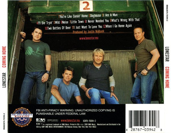 Lonestar (3) : Coming Home (CD, Album)