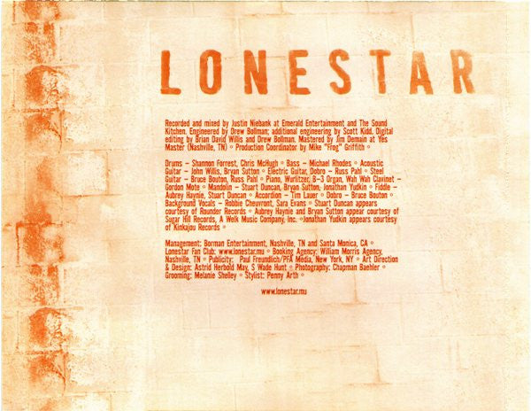Lonestar (3) : Coming Home (CD, Album)