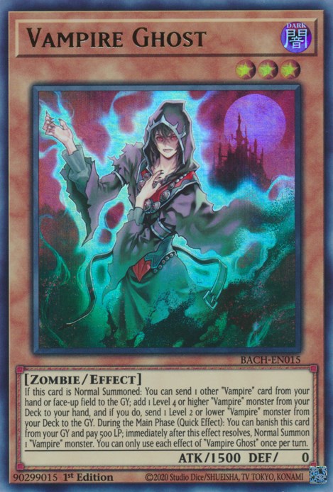 Vampire Ghost [BACH - BACH-EN015] Yu-Gi-Oh Trading Card