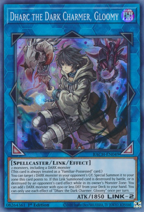 Dharc the Dark Charmer, Gloomy [BACH - BACH-EN049] Yu-Gi-Oh Trading Card