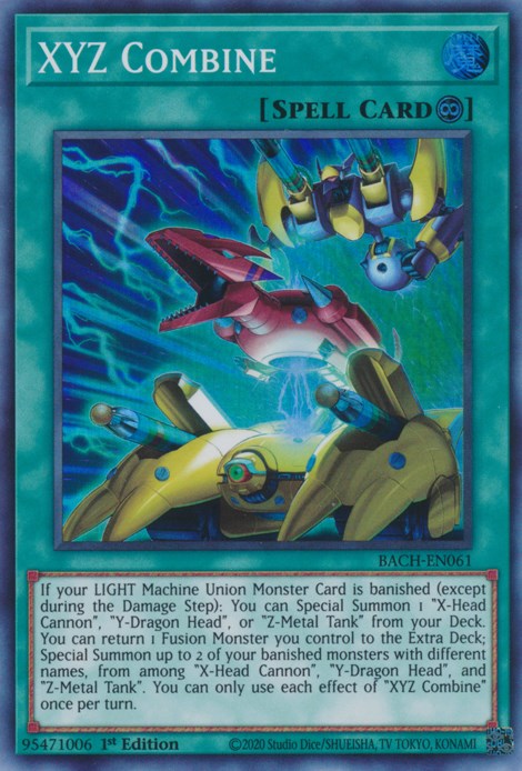 XYZ Combine [BACH - BACH-EN061] Yu-Gi-Oh Trading Card