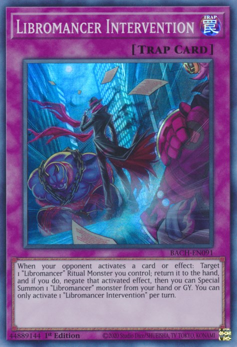 Libromancer Intervention [BACH - BACH-EN091] Yu-Gi-Oh Trading Card