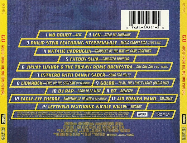 Various : Go (Music From The Motion Picture) (CD, Comp)