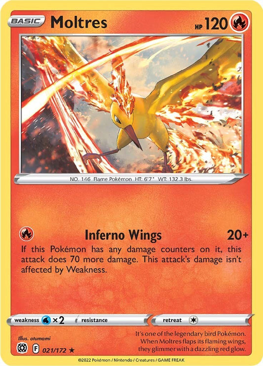 Moltres [SWSH09 - 021/172] Pokemon Trading Card