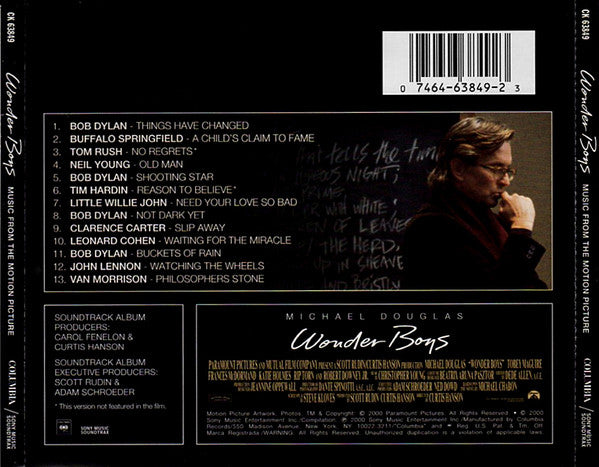 Various : Wonder Boys (Music From The Motion Picture) (CD, Comp, RM)