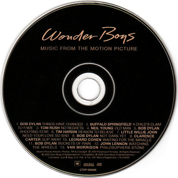 Various : Wonder Boys (Music From The Motion Picture) (CD, Comp, RM)