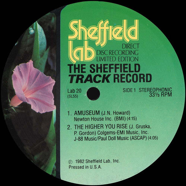 Robbie Buchanan, James Newton Howard, Lenny Castro, Nathan East, Michael Landau, Carlos Vega - The Sheffield Track Record (LP) (VG+) - Endless Media