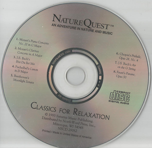 Mark Bracken & Karel Roessingh - Classics For Relaxation (CD) (VG+) - Endless Media