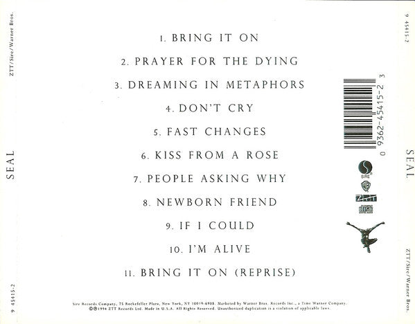 Seal : Seal (CD, Album, Den)
