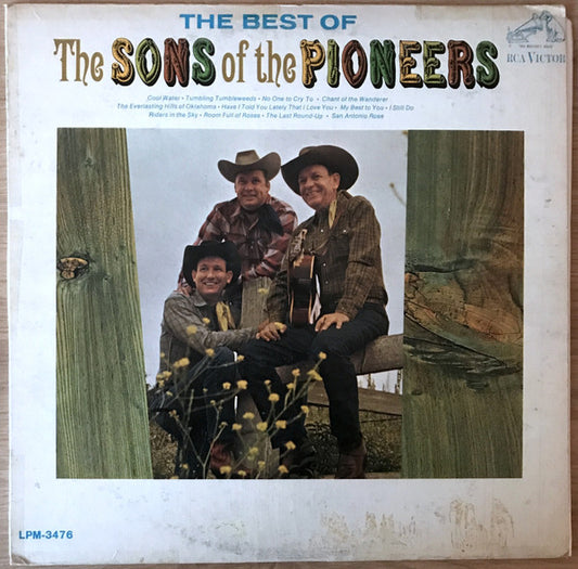 The Sons Of The Pioneers - The Best Of (LP) (VG+) - Endless Media