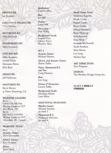 Dave Chumchal / Michael Hansen (5) : I Love Loving You (Live Worship) (CD)