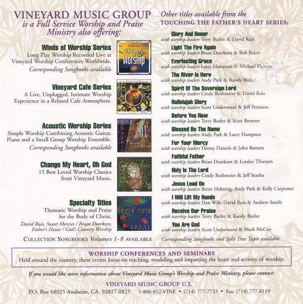 Dave Chumchal / Michael Hansen (5) : I Love Loving You (Live Worship) (CD)