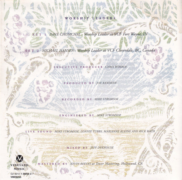 Dave Chumchal / Michael Hansen (5) : I Love Loving You (Live Worship) (CD)