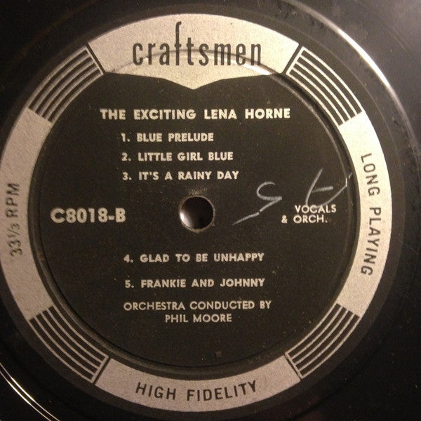 Lena Horne : The Exciting . . . (LP)