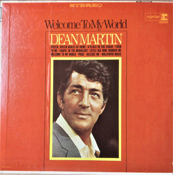 Dean Martin : Welcome To My World (LP, Album, Pit)
