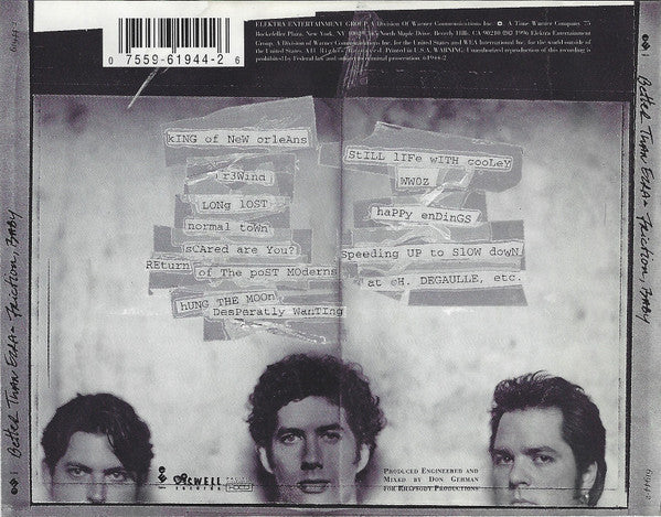 Better Than Ezra : Friction, Baby (HDCD, Album, Com)