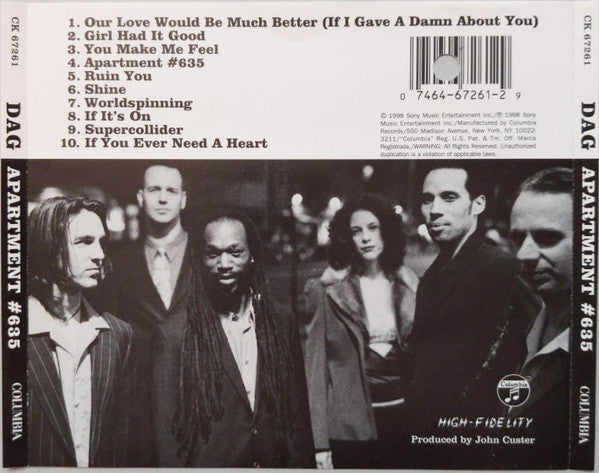 Dag : Apartment #635 (CD, Album)