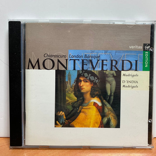 Claudio Monteverdi - Sigismondo D'India, Ensemble Chiaroscuro, Nigel Rogers  - Manieristische Madrigale (CD) (VG+) - Endless Media