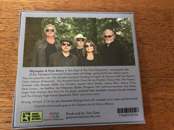 Tom Dyer And The True Olympians : Olympia: A True Story (3xCD, Album, Box)
