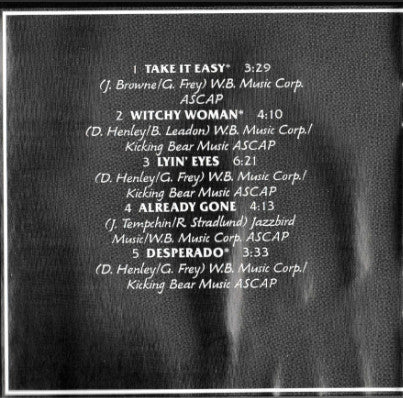 Eagles : Their Greatest Hits 1971-1975 (CD, Album, Comp, RE)