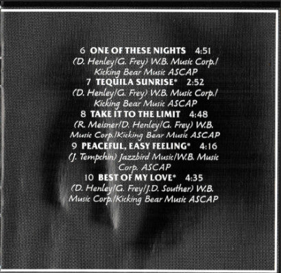 Eagles : Their Greatest Hits 1971-1975 (CD, Album, Comp, RE)