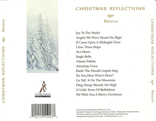Various : Christmas Reflections - Brass (CD, Album)