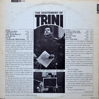 Trini Lopez - Trini (LP) (VG) - Endless Media