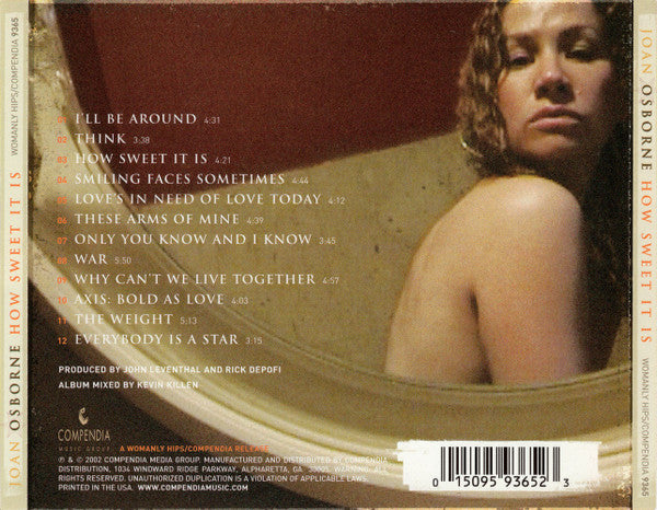 Joan Osborne : How Sweet It Is (CD, Album)
