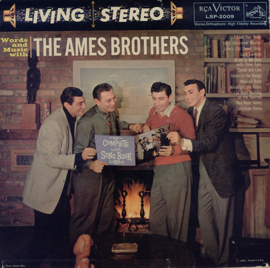 The Ames Brothers : Words And Music With The Ames Brothers (LP, Album)