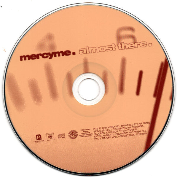 MercyMe : Almost There (CD, Album, RE)