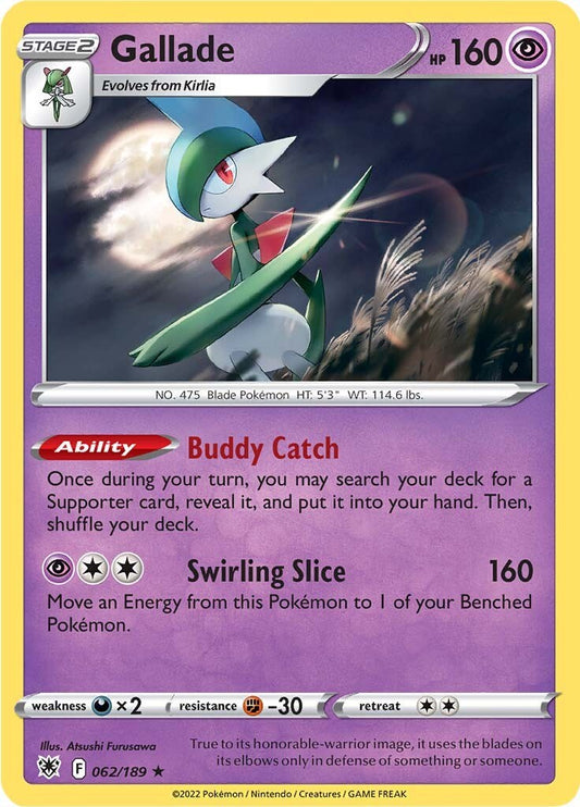 Gallade [SWSH10 - 062/189] Pokemon Trading Card