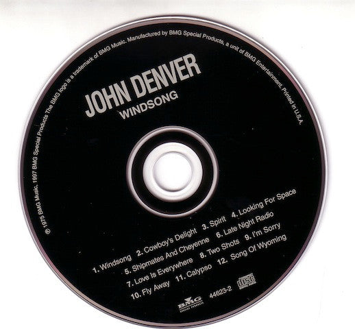 John Denver : Windsong (CD, Album)