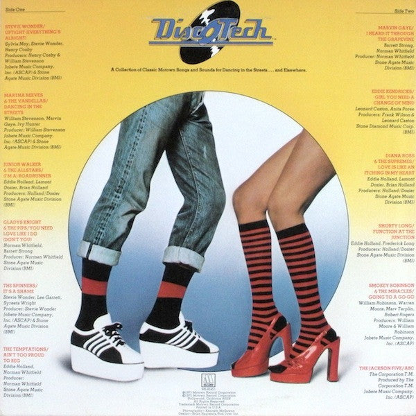 Various : Disc-O-Tech #1 (LP, Comp)