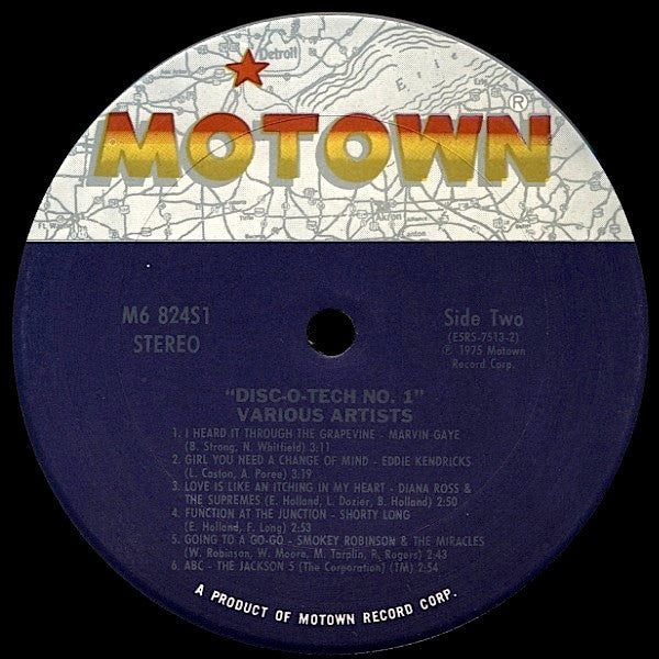 Various : Disc-O-Tech #1 (LP, Comp)