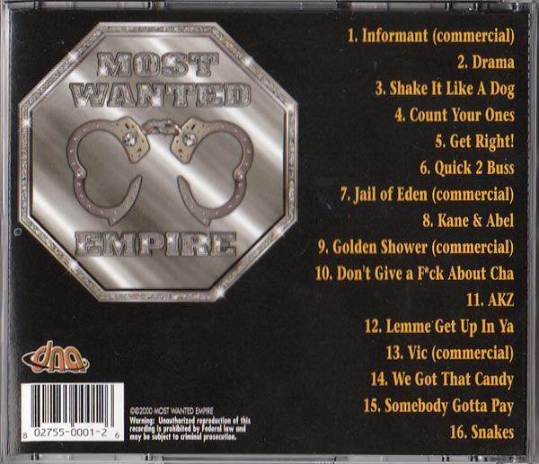 Kane & Abel : Most Wanted (CD, Album)