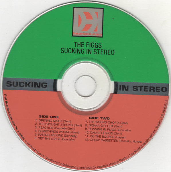 The Figgs : Sucking In Stereo (CD, Album)