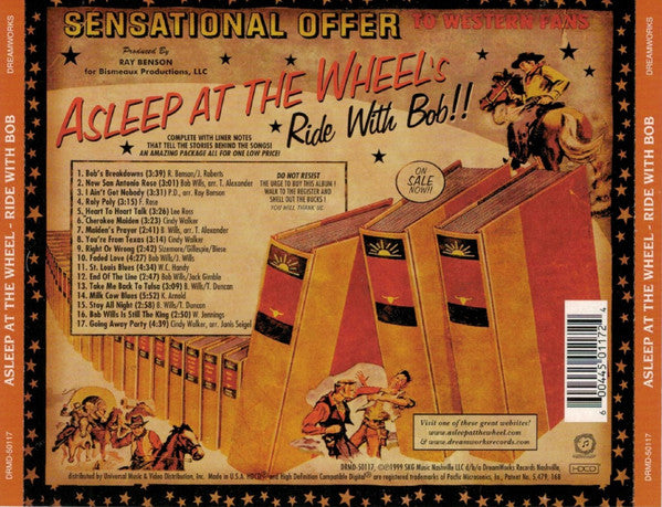 Asleep At The Wheel : Ride With Bob (A Tribute To Bob Wills And The Texas Playboys) (HDCD, Album)