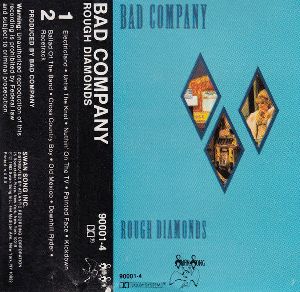 Bad Company (3) : Rough Diamonds (Cass, Album, Dol)