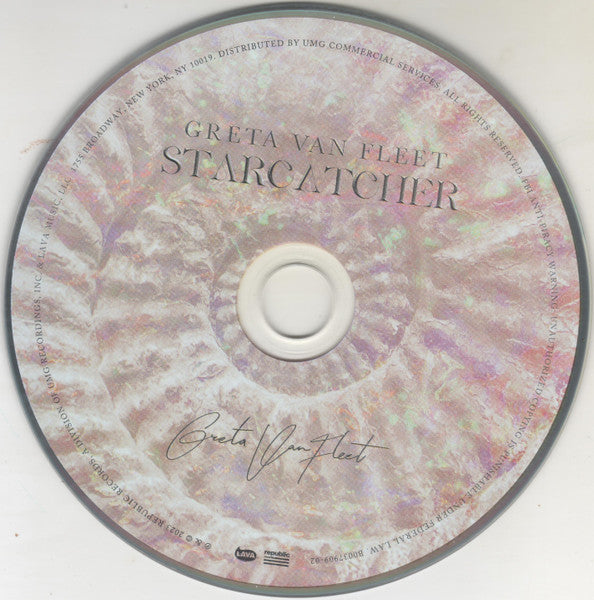 Greta Van Fleet : Starcatcher (CD, Album)