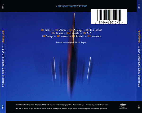 Hooverphonic : A New Stereophonic Sound Spectacular (CD, Album)