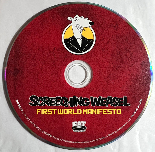 Screeching Weasel : First World Manifesto (CD, Album, Dig)