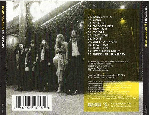 Grace Potter & The Nocturnals : Grace Potter & The Nocturnals (CD, Album, Enh)