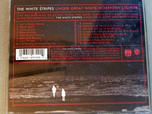 The White Stripes : Under Great White Northern Lights (CD, Album)
