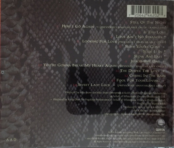 Whitesnake : Greatest Hits (CD, Comp, RP)