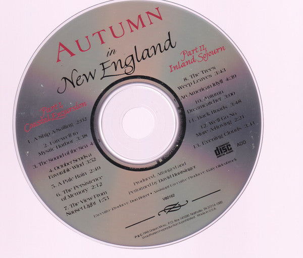 David Huntsinger : Autumn In New England (CD, Album)