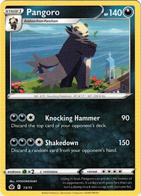 Pangoro - 13/15 [MCD22 - 013/015] Pokemon Trading Card