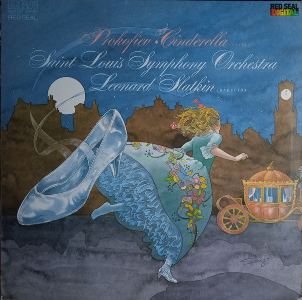 Sergei Prokofiev - Saint Louis Symphony Orchestra, Leonard Slatkin : Cinderella (Suite) (LP)