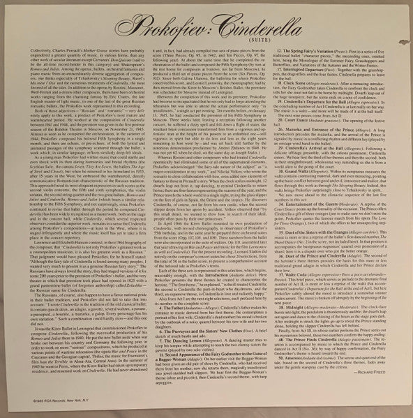 Sergei Prokofiev - Saint Louis Symphony Orchestra, Leonard Slatkin : Cinderella (Suite) (LP)